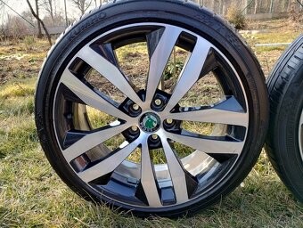 Originál ALU kola Škoda Fabia / Rapid R17 + letní pneu - 3
