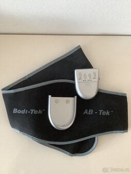 Svalový elektrostimulátor BODY-TEK AB BELT BLACK - 3