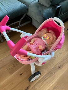 Dětská panenka Baby Born včetně kočárku - 3