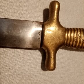 Italský dělostřelecký tesák M1859 - 3
