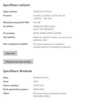 HP ProDesk 490 G1 MT,i7-4770,WIN 10,RAM 16GB,SSD 128GB+HDD 1 - 3