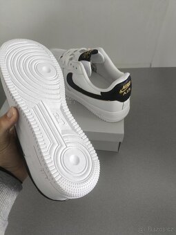 AirForce1 bílo zlaté boty - 3