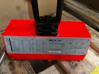 Břemenový magnet BAXX500 - 3