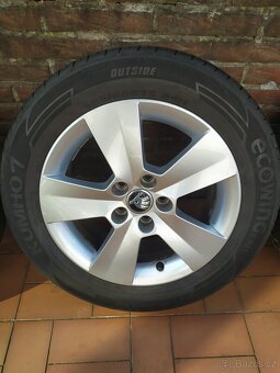 Alu kola 15" orig Škoda Fabia III - 3
