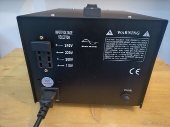 Trafo 240/220/200V=>110V (3000W) - 3