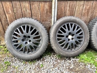5x100 r16 alu se zimním pneu 205/55/16. - 3