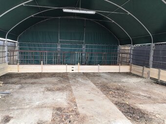 Přístřešek zimoviště pro skot 8 x 8 4 m - 3
