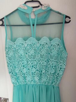 Společenské dlouhé šaty vel 36 - 3