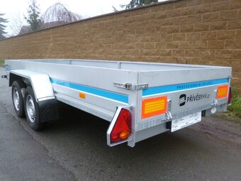 PROFI přívěs, 400x150x35 cm, DVOUNÁPRAVOVÝ - 3