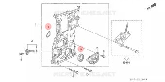 Prodám rozvodovou sadu pro Honda K20 - 3