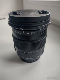 Sigma 17-70 mm f/2,8-4,0 pro Canon + polarizacni filtr B+W - 3
