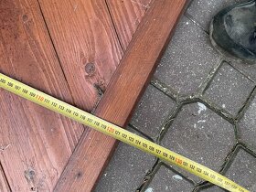 Dvoukřídlá vrata do garáže, stodoly - 3