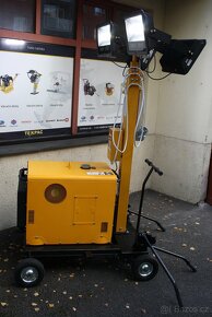 MOBILNÍ OSVĚTLENÍ / GENERÁTOR (elektrocentrála) WASP 5,5KVA - 3