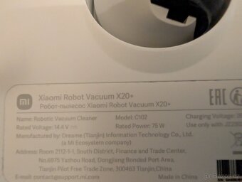Xiaomi robot vacuum x20+ - 3
