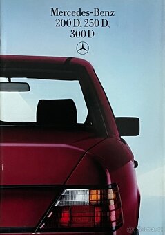 Mercedes E řada W124 prospekty - 3