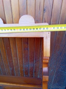 Velká dřevěná police - 3