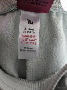 Tepláky Peanuts 98/104 - 3