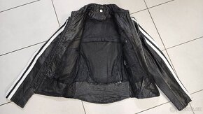Kožená dámská moto motorkářská bunda E.M.Z., vel. M - NOVÁ - 3