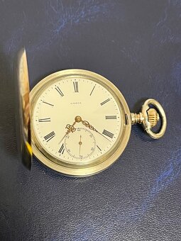 Kapesní stříbrné hodinky Omega, krásne a funkční - 3