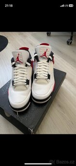 Air Jordan 4 Retro Red Cement - 3