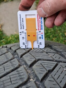 Sada zimní pneu 215/65 R17 + Alu 7x17 5x112 2x 8mm+2x 5.5mm - 3