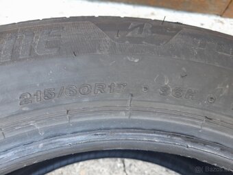 Prodám 4ks. zánovních letních pneu Bridgestone - 3