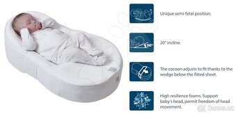 Ergonomické Hnízdo na spaní pro miminka - 3