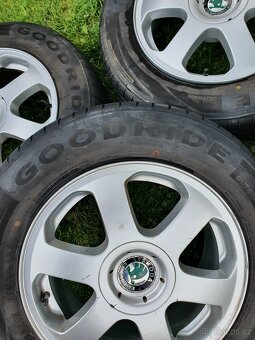 Alu kola Škoda 195/65R15 Letní - 3