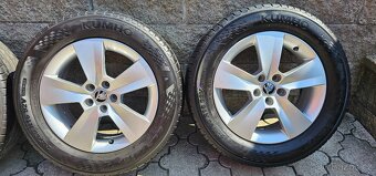 Originál alu Škoda SCALA 5x100 205/60 R16 - 6mm - 3