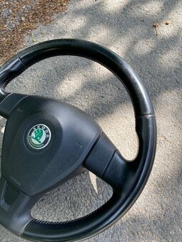 Kožený volant Škoda Octavia, Superb, Fabia, Roomster - 3