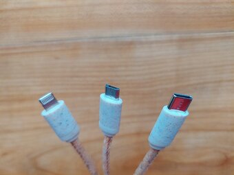 Nový univerzální nabíjecí kabel 3v1 (4v1) USB-C/USB-A SLEVA - 3