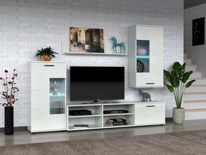 Obývací stěna Antigona s LED osvětlením - 3