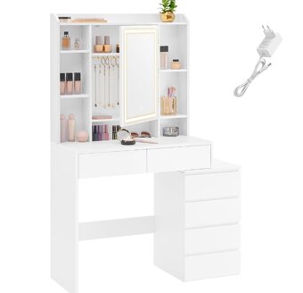 NOVÝ TOALETNÍ STŮL S LED OSVĚTLENÍM... - 3