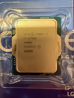 Prodám použitý procesor i7 13700K - v záruce - 3
