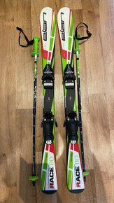 Dětské lyže Elan Race 110 + hůlky (nastavitelná velikost) - 3