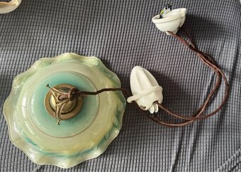 starožitný stahovací lustr lampa-více v inzerátu - 3