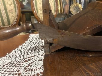 Starožitný ruční kráječ chleba / zeleniny - 3