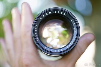 Leica Summicron M 90mm f/2 Canada, Ver. 3 (Black) Leica M - 3