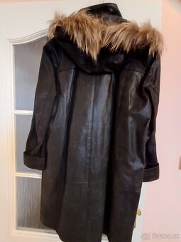 dámský kožený kabát - 3