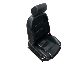 Sportovní sedačky černá kůže Audi S8 D3 4E sedan r.v. 2007 - 3