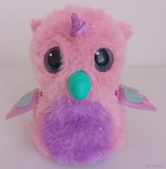 Hatchimals zvířátko + Little Live Pets-Ptáček s klecí - 3