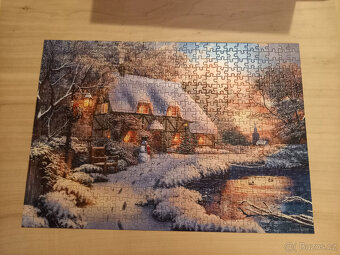 4 x puzzle CASTORLAND a 1 x CLEMENTONI - 3
