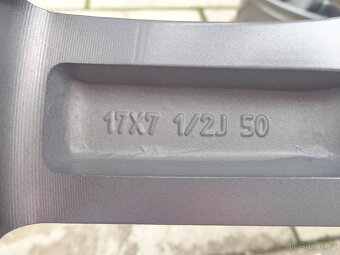 5x114,3 R17 original MAZDA 5 alu kola s TPMS ventilkama - 3
