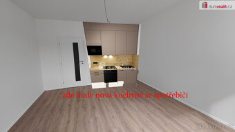 Nový světlá byt 1+kk, 30 m2, 4np, / 3 p. OV, novostavba, Pra - 3