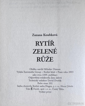 Rytíř zelené růže, Záviš z Falkenštejna (Zuzana Koubková) - 3