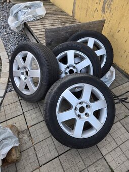 ALU kola + pneu Škoda Oktavia 2 - 3