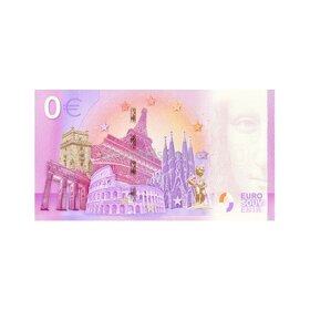 Známkový list Olympic60 + 0 euro suvenýrová bankovka - 3