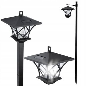 Zahradní solární lampa se soumrakovým senzorem - 3