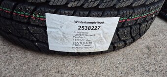 Ford Transit Custom 215/65 r16 C plechové disky Originální F - 3