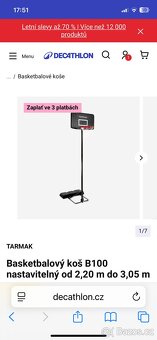 Basketbalový koš - 3
